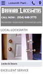 Mobile Screenshot of browardlocksmiths.com